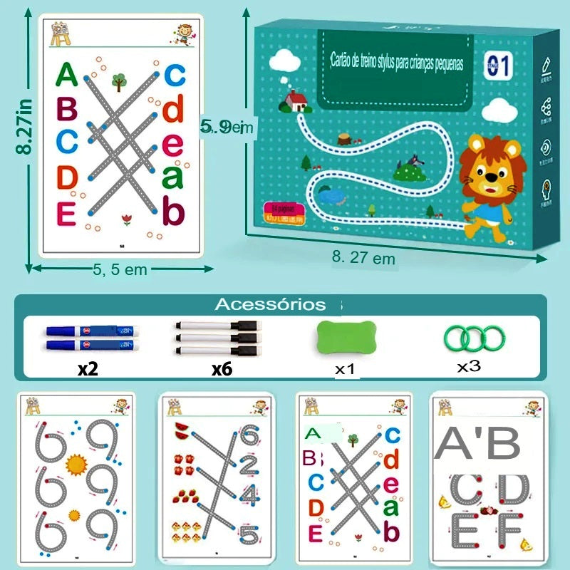 Livro Mágico - Caderno Infantil Montessoriano