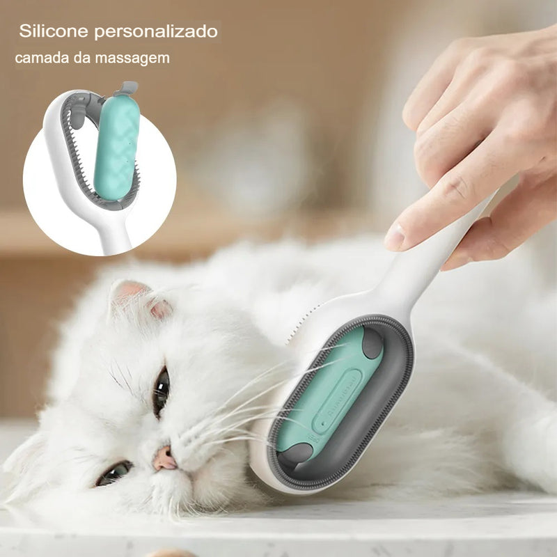 Escova de Pelos para Cães e Gatos