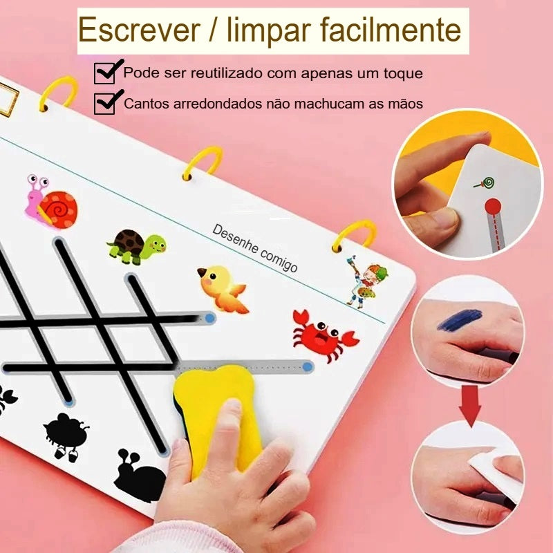 Livro Mágico - Caderno Infantil Montessoriano