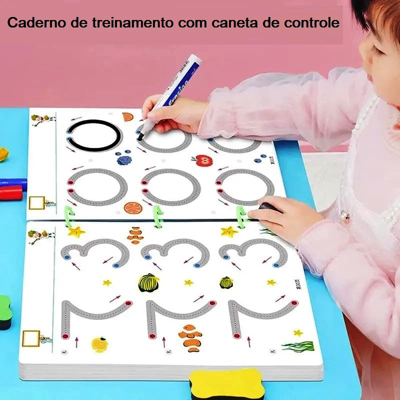 Livro Mágico - Caderno Infantil Montessoriano