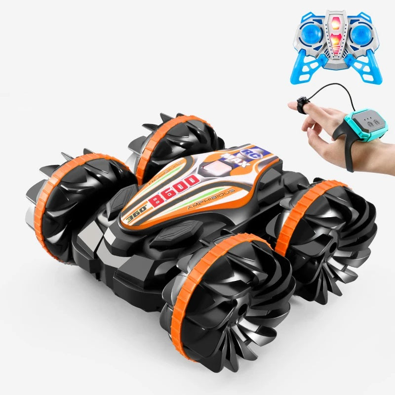 Carro Anfíbio Acrobático com Controle Remoto