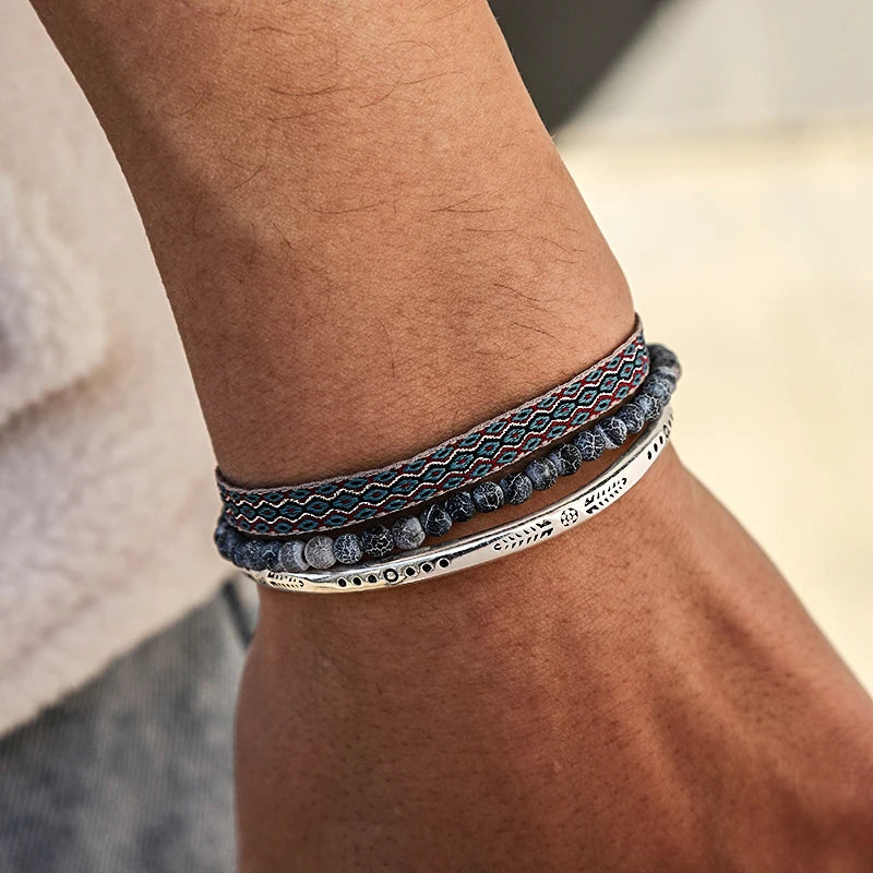 Pulseira de Nó da Sorte Tibetana