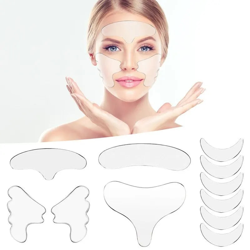 Anti-Rugas de Silicone Reutilizável Kit 16 Pcs