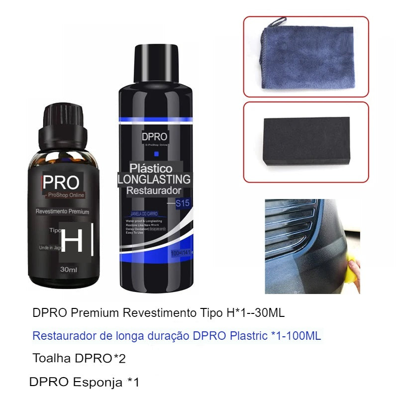 Dpro 9H® - Vitrificador de Pintura Automotivo