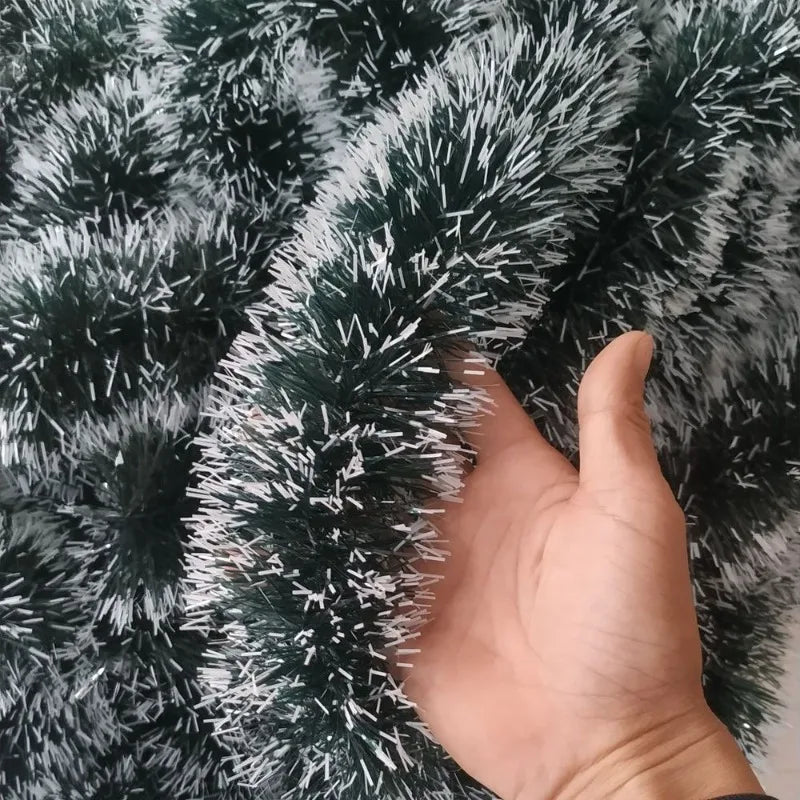 Fita Festão Verde para Decoração Natalina - 2-20m