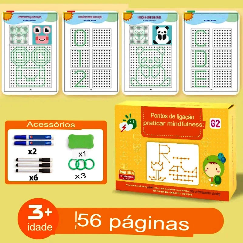 Livro Mágico - Caderno Infantil Montessoriano