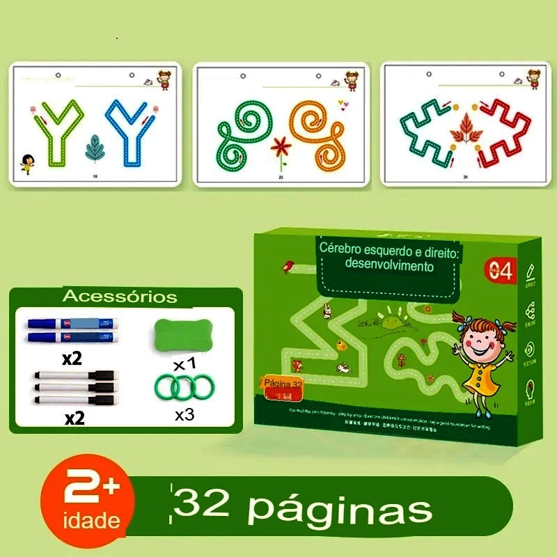 Livro Mágico - Caderno Infantil Montessoriano