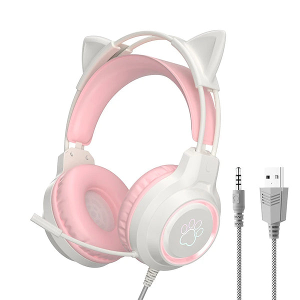 Headset Gatinho para PS4/Xbox One