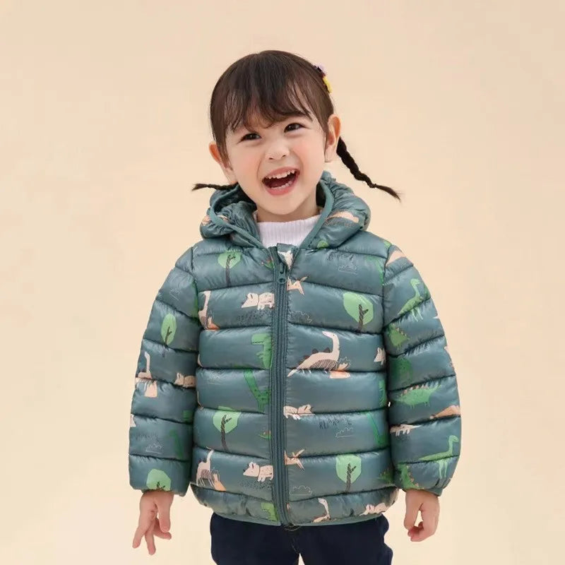 Jaqueta de Frio orelhinhas de urso Baby Winter