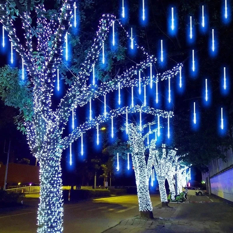 Luzes Natal Chuva de Meteoros LED