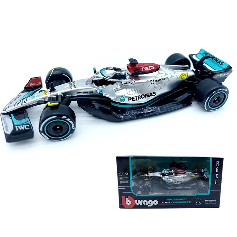 Bburago Escala 1:43 Modelos F1 - SF21, RB16B, W12E