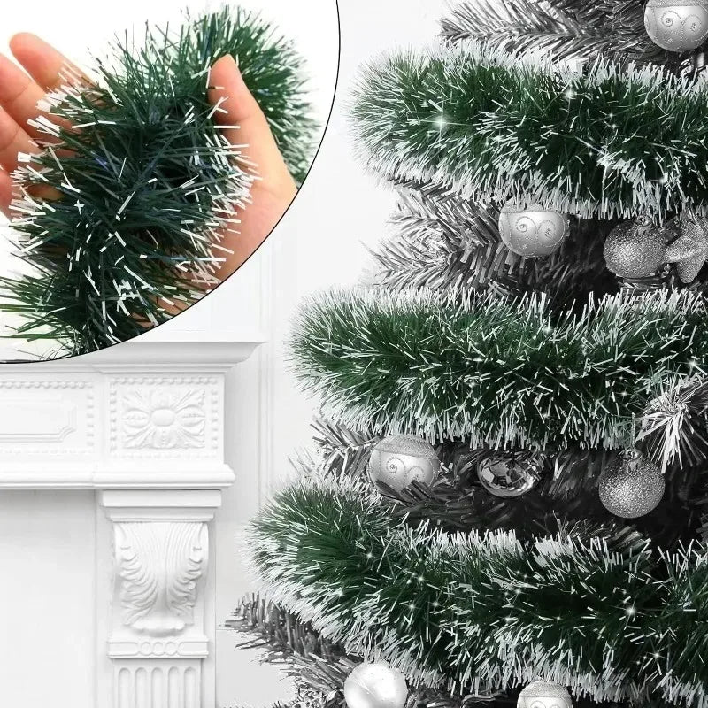Fita Festão Verde para Decoração Natalina - 2-20m