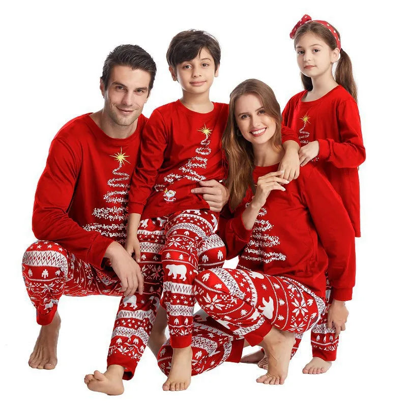 Pijamas Família Natal e Ano Novo