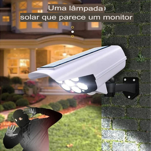 Holofote Solar com Sensor de Movimento [SUA FAMÍLIA MAIS SEGURA]