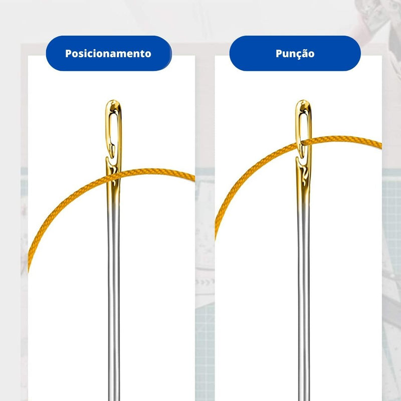 Agulha de Costura em Aço Inoxidável