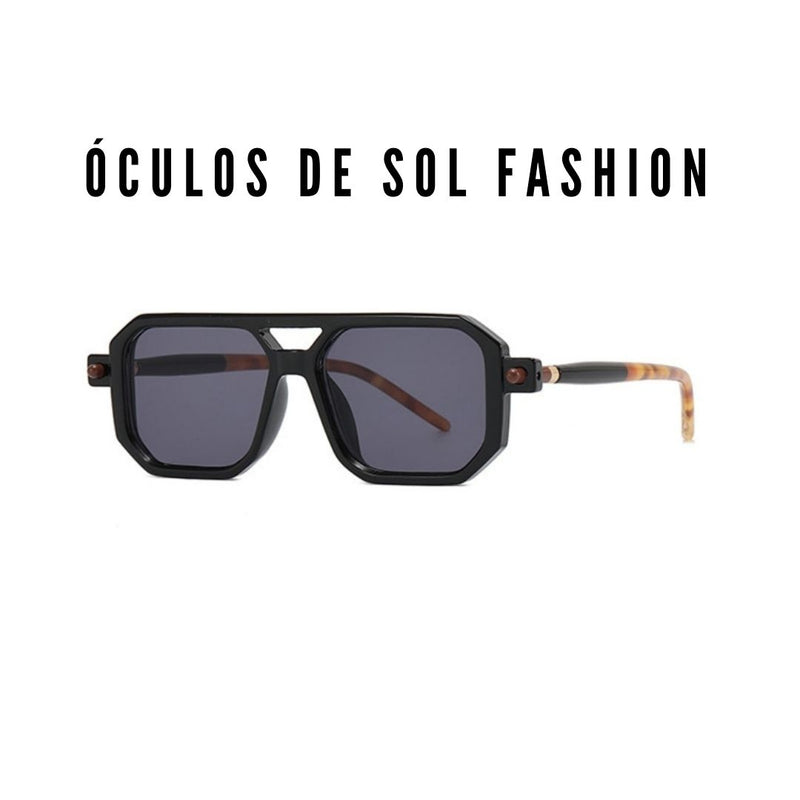 Óculos de Sol Masculinos Estilo Retrô Quadrado