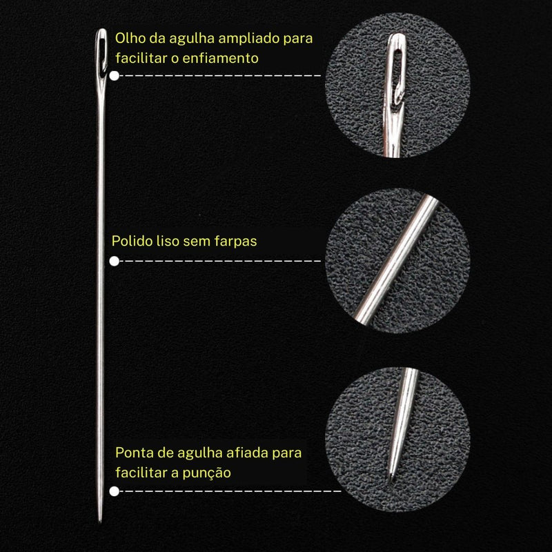 Agulha de Costura em Aço Inoxidável